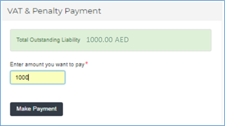 make payment