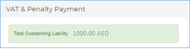 penalty payment