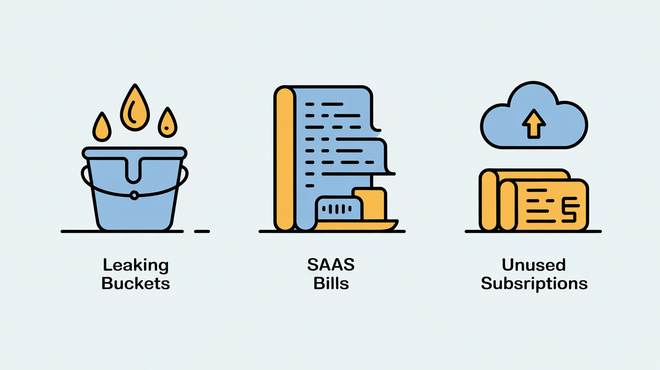 SaaS tools, cloud bills, and unused subscriptions