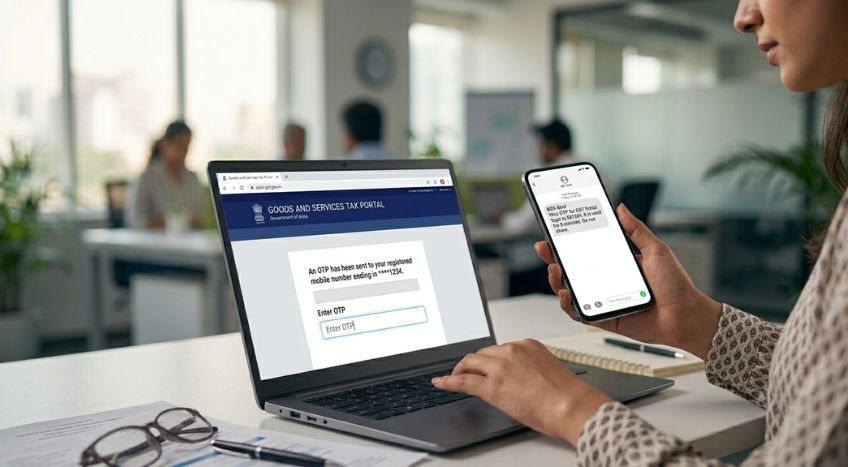 GST portal login
