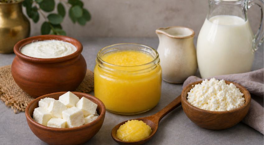 milk and dairy HSN code with GST rate