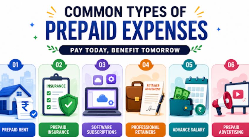 types of prepaid expenses